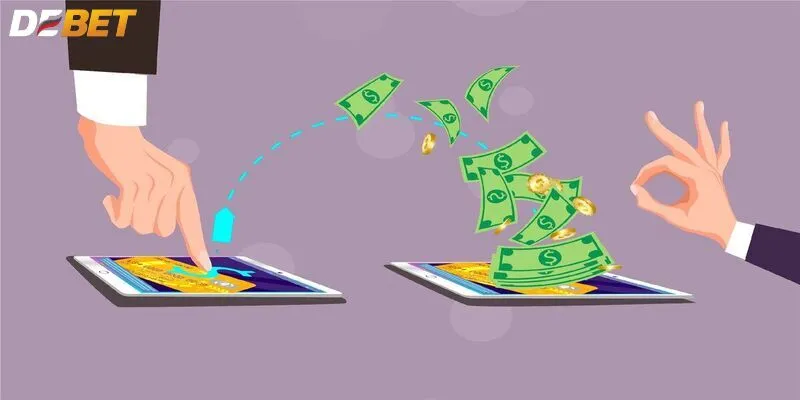 Quy trình rút tiền DEBET với 3 bước nhanh chóng và tiện lợi