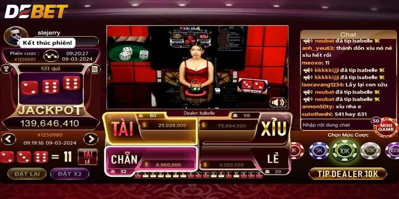 Tài xỉu với luật chơi đơn giản rất được nhiều người chơi lựa chọn