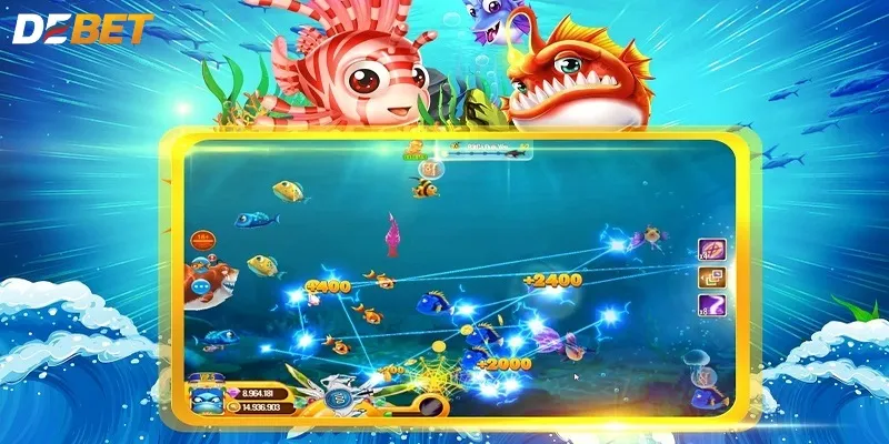 Trải nghiệm game bắn cá tại Debet vô cùng mượt mà